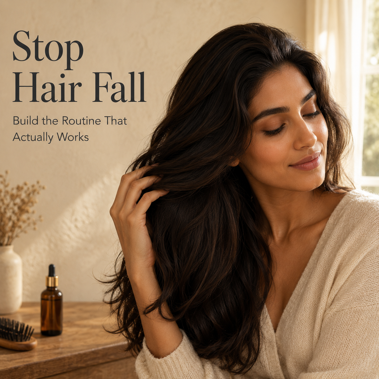 Stop Hair Fall: The Ultimate Routine &amp; Treatment Products (Rescue Your Hair)