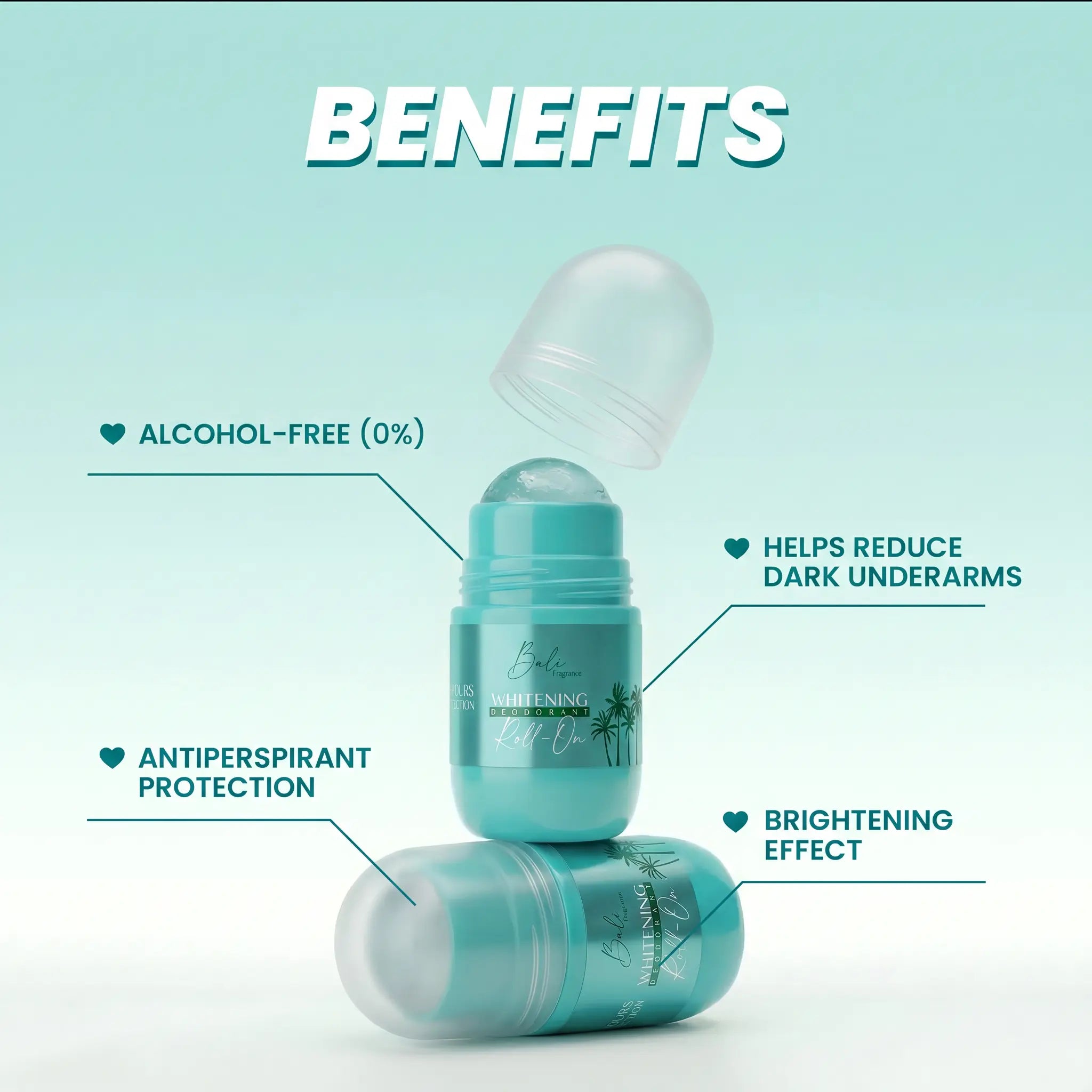 Bali Whitening Deodorant Roll-On 50 ML