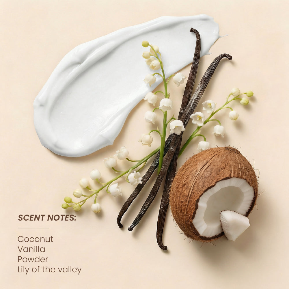 MOOD Creamy Coconut Body Milk 200ML scented Body Milk routine