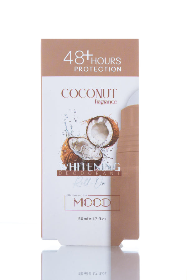 MOOD COCONUT WHITENING DEODORANT ROLL ON 50ML