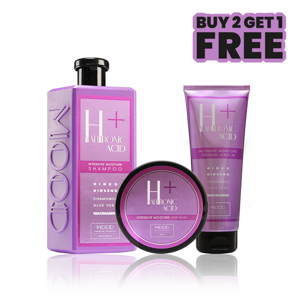 Hyaluronic Acid Shampoo + Hair Mask & Get a Leave-In FREE!