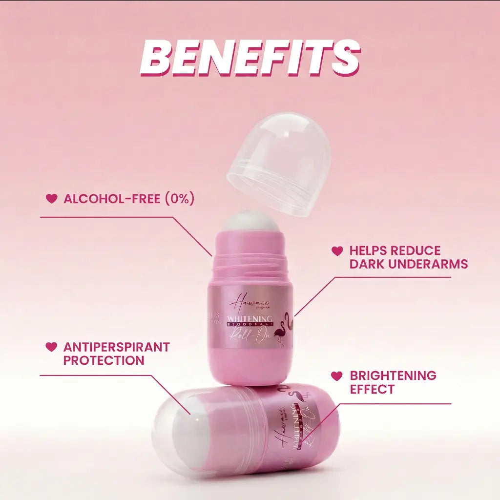 Hawaii Whitening Deodorant Roll-On 50 ML
