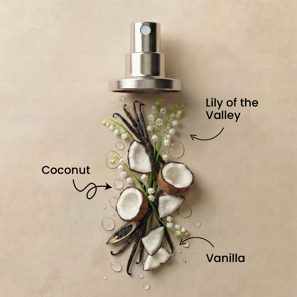 MOOD Creamy Coconut Body Splash 220ML scented Body Splash routine