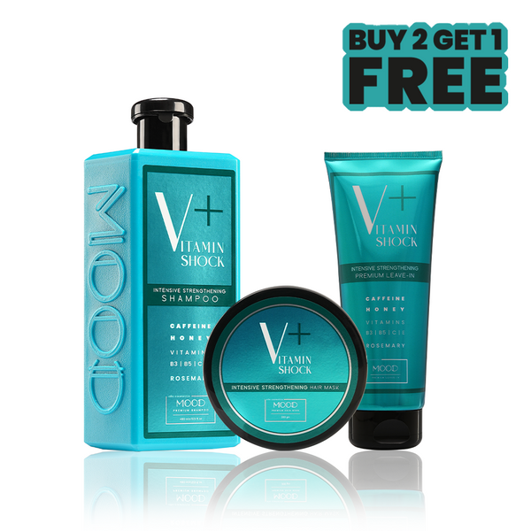 Vitamin Shock Shampoo + Hair Mask & Get a Leave-In FREE!