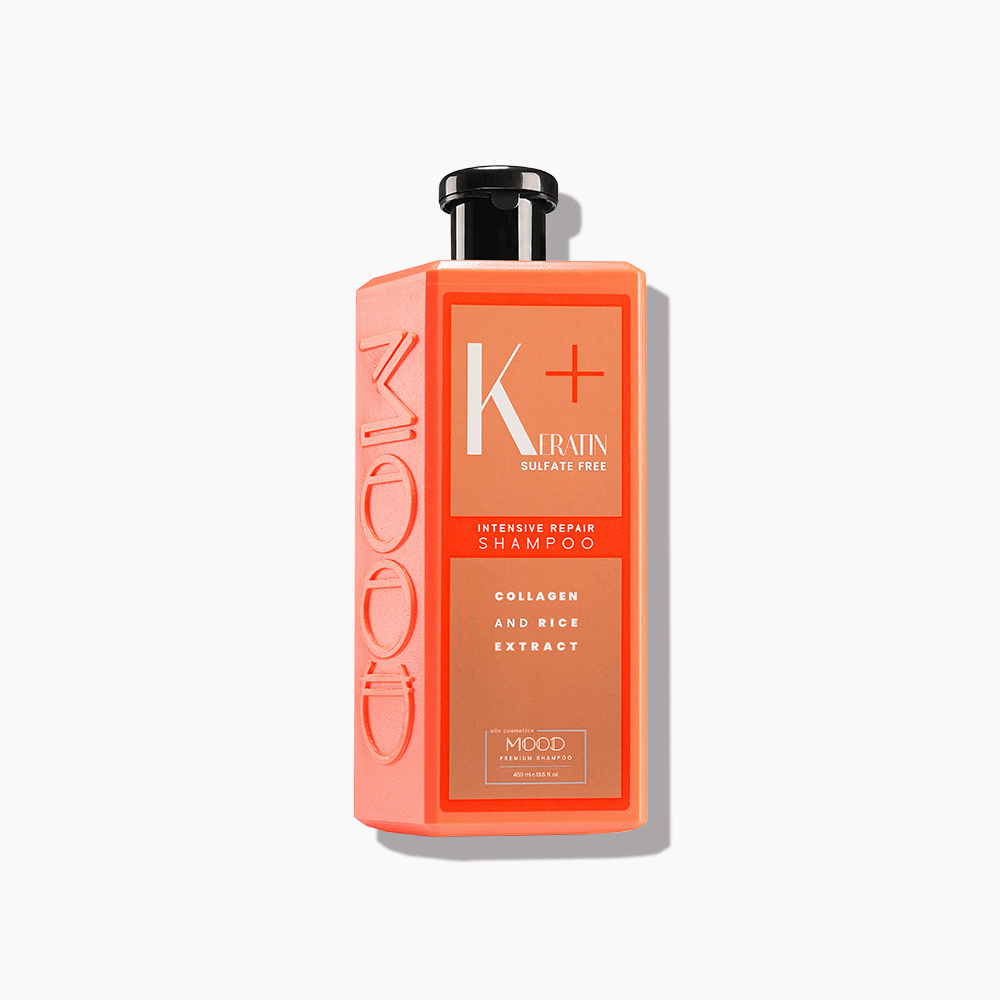 MOOD Keratin Plus Intensive Repair Sulphate-Free Shampoo 400ML product image