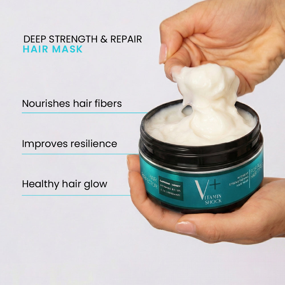 MOOD Vitamin Shock Plus Intensive Strengthening Hair Mask 200ML benefits and key ingredients