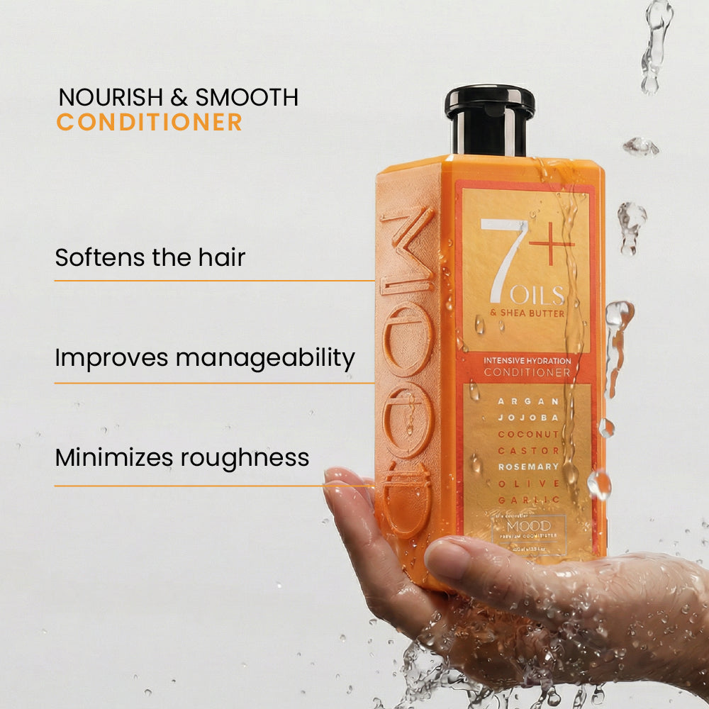 MOOD 7Oils Plus Intensive Hydration Conditioner 400ML benefits and key ingredients