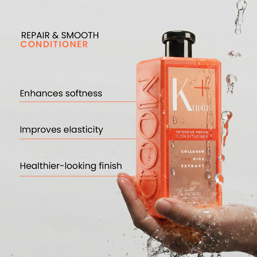 MOOD Keratin Plus Intensive Repair Conditioner 400ML benefits and key ingredients