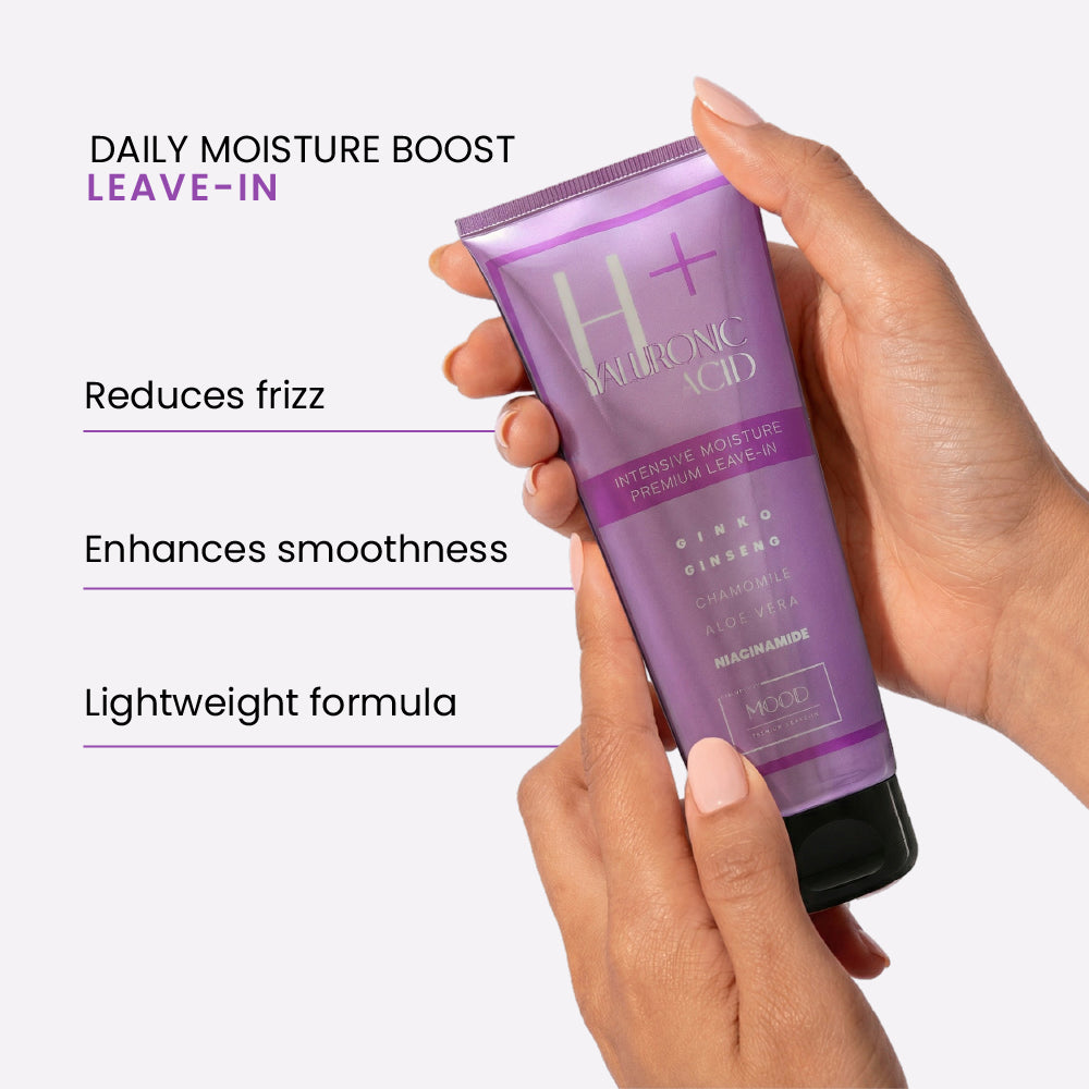 MOOD Hyaluronic Acid Plus Intensive Moisture Leave-In 200ML benefits and key ingredients