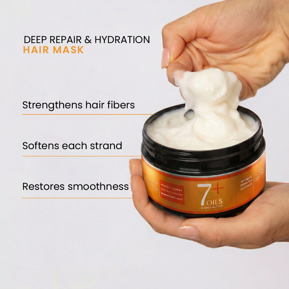 MOOD 7Oils Plus Intensive Hydration Hair Mask 200ML benefits and key ingredients