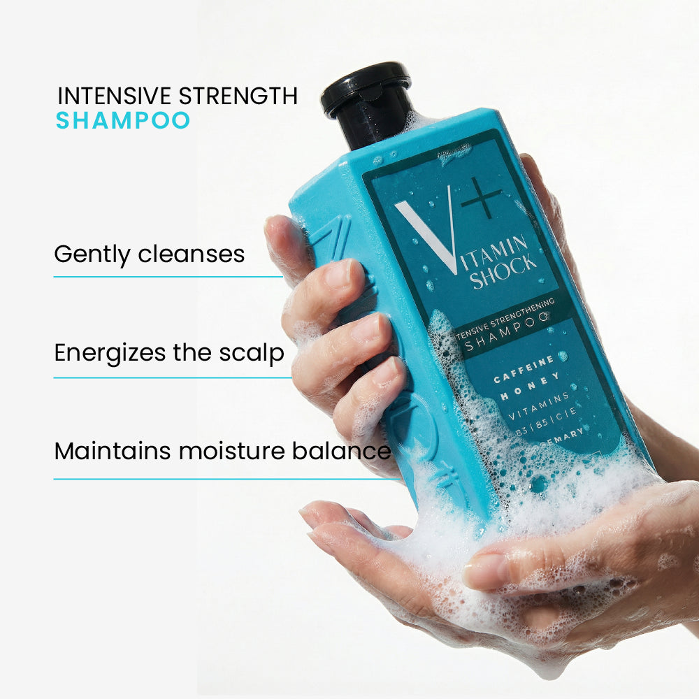 MOOD Vitamin Shock Plus Intensive Strengthening Shampoo 400ML benefits and key ingredients