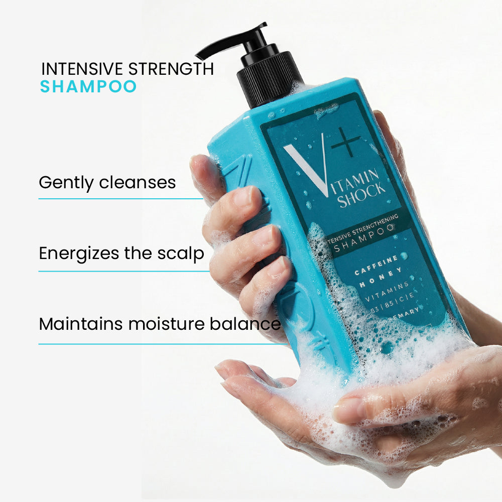 Vitamin Shock Plus Intensive Strengthening Shampoo 400 ML