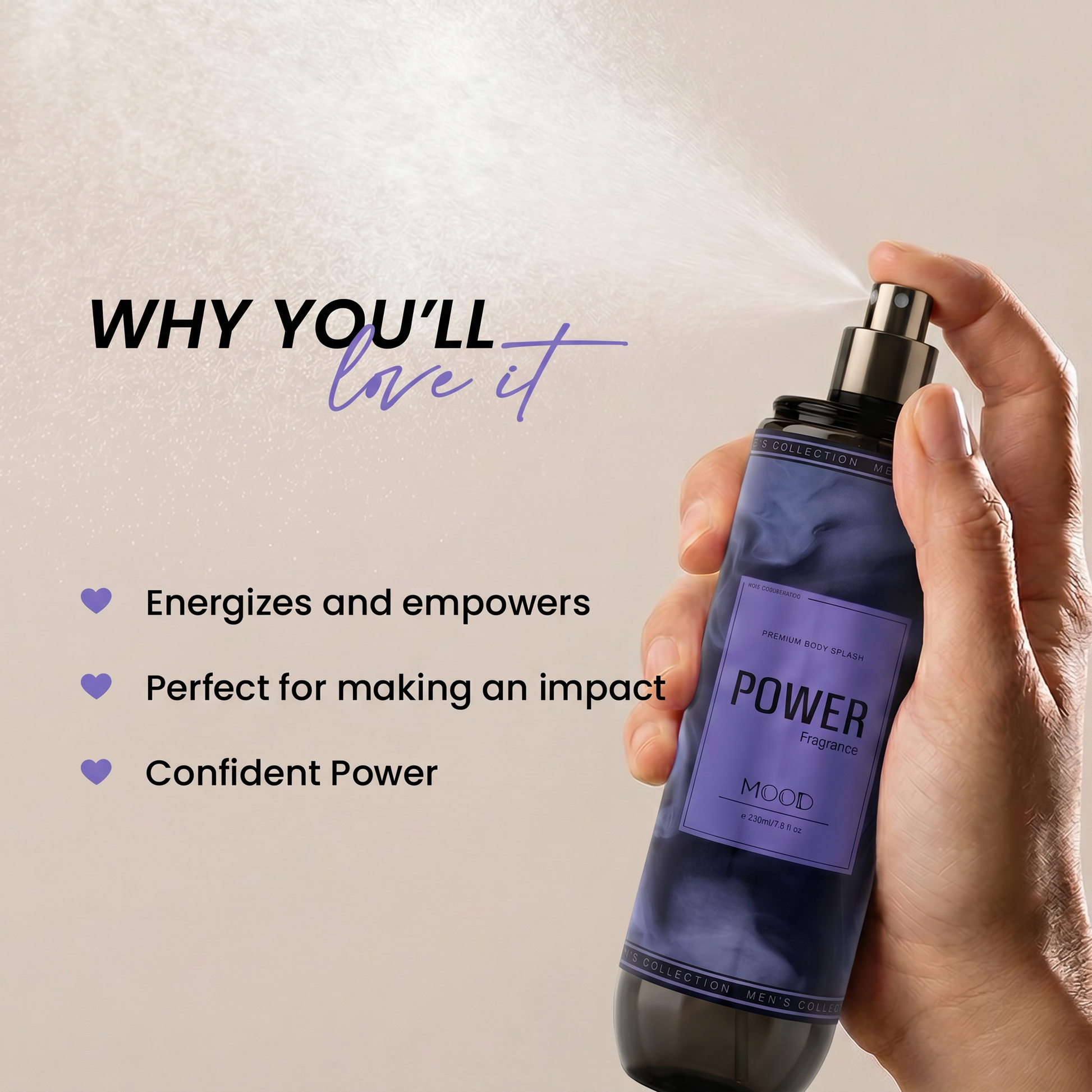 MOOD Power Body Splash 220ML image 2