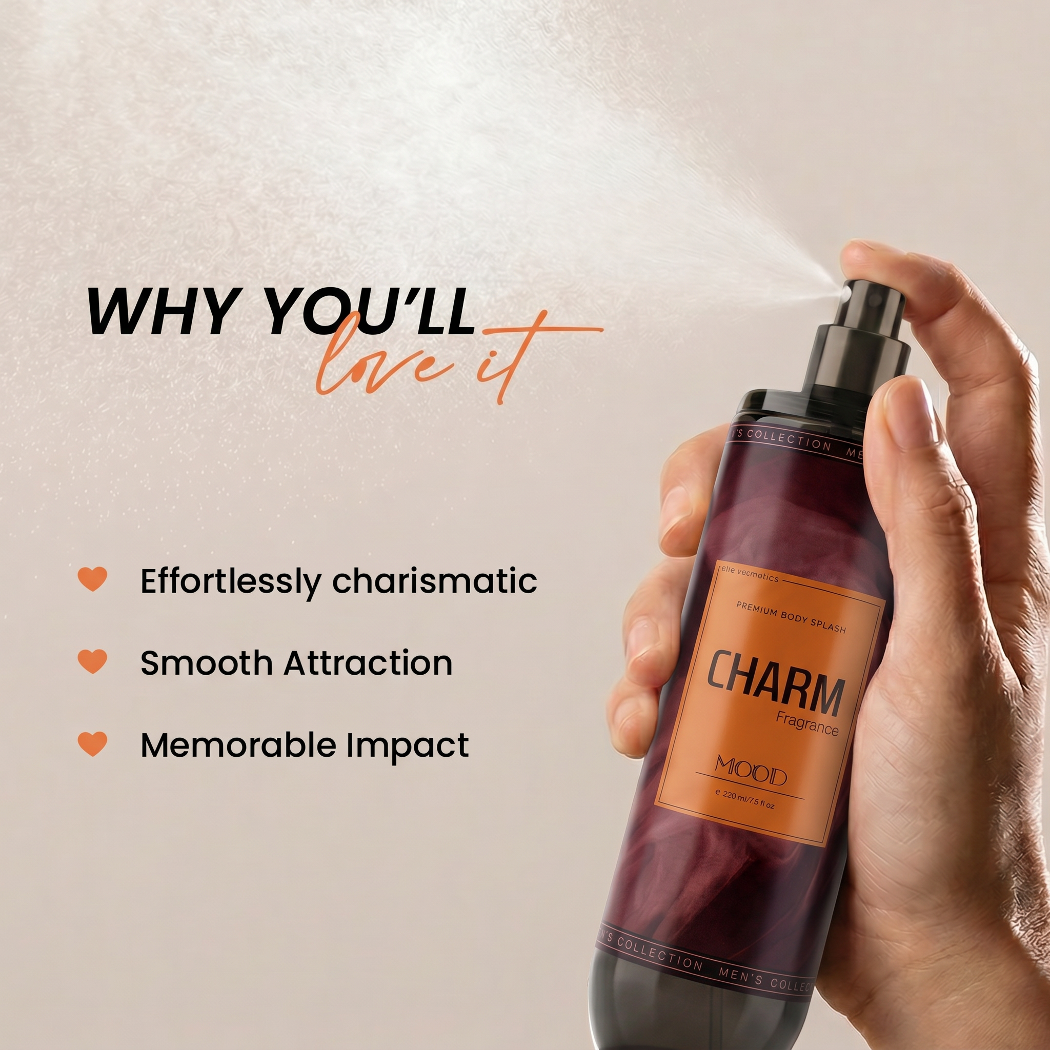 MOOD Charm Body Splash 220ML image 2