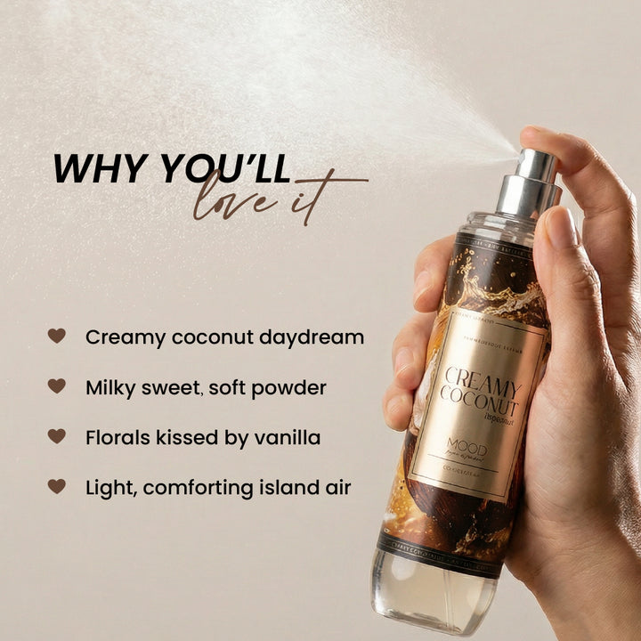 coconut palm creamy coconut perfume Creamy Coconut Body Splash 220ML