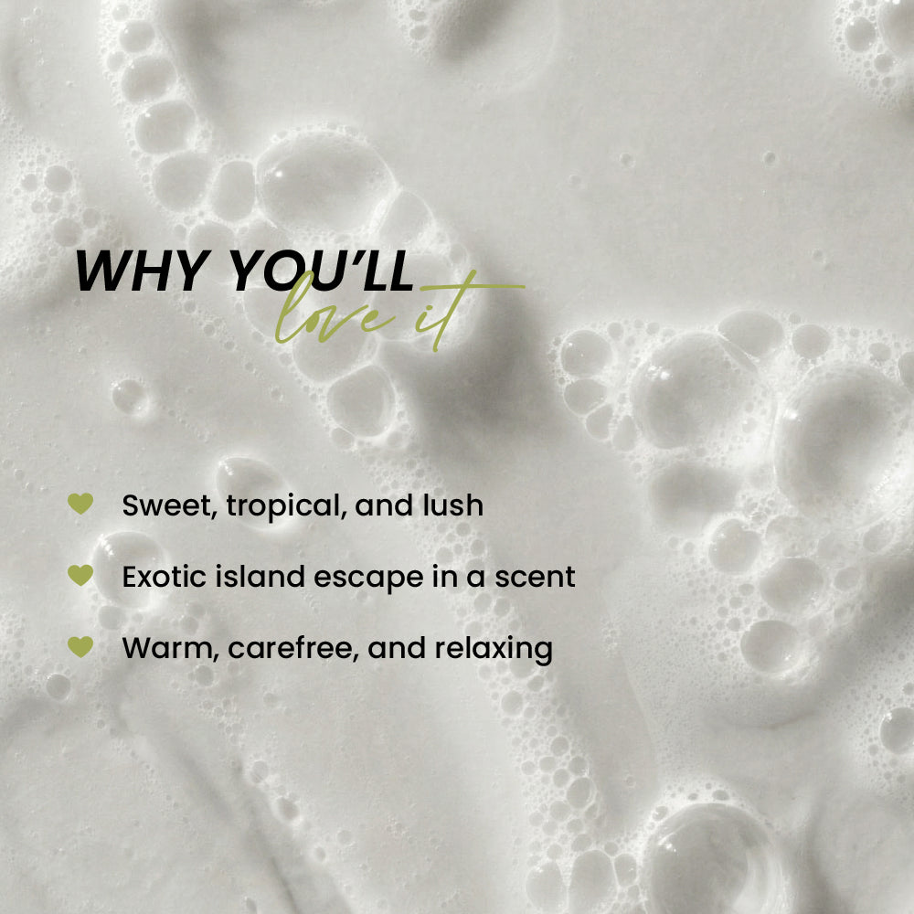 MOOD Tahiti Shower Gel 750ML benefits and key ingredients